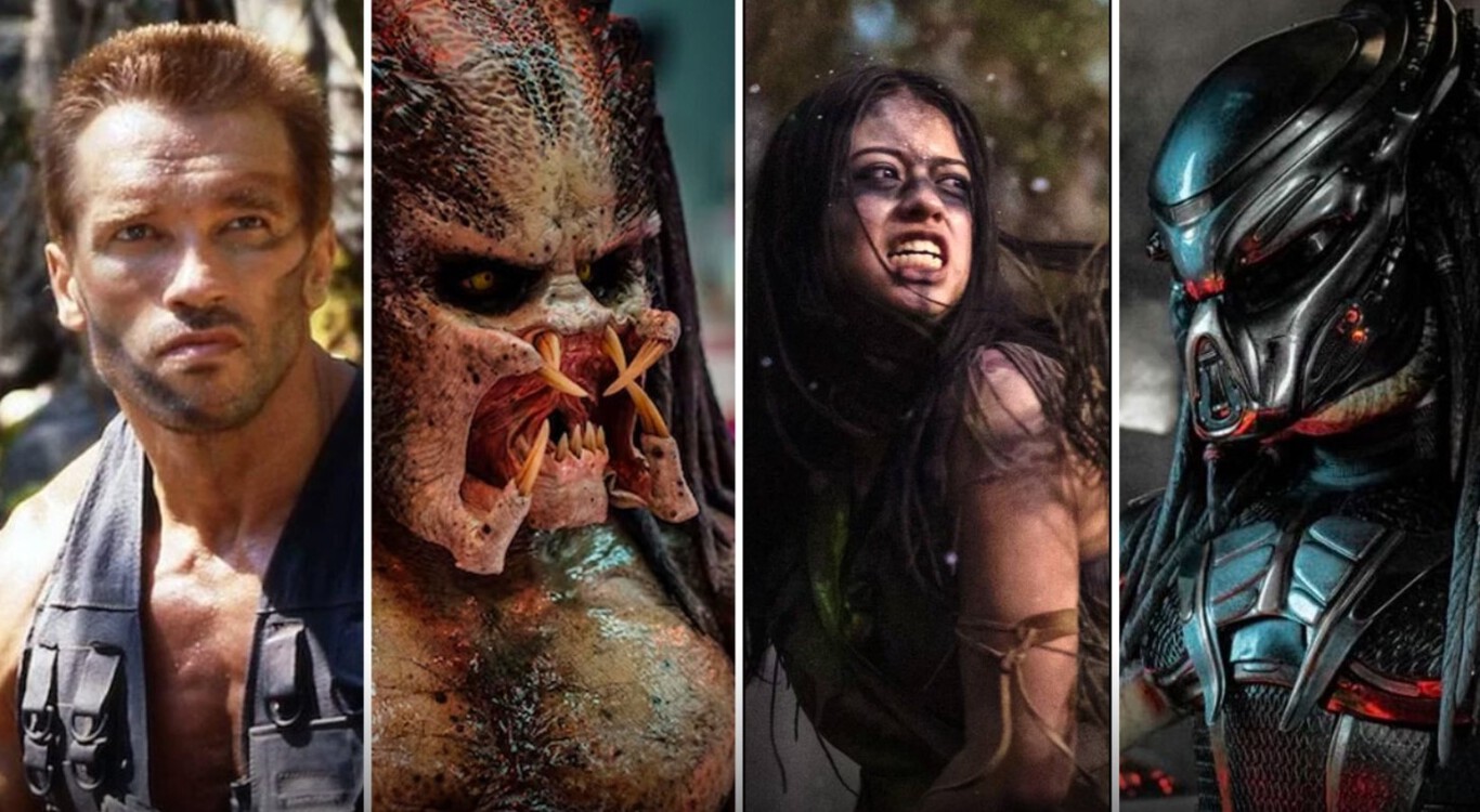 cast of the Predator film series